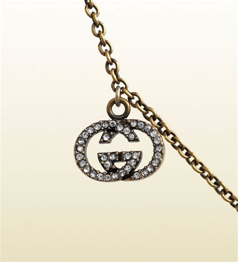 gucci b necklace|gucci necklaces for women uk.